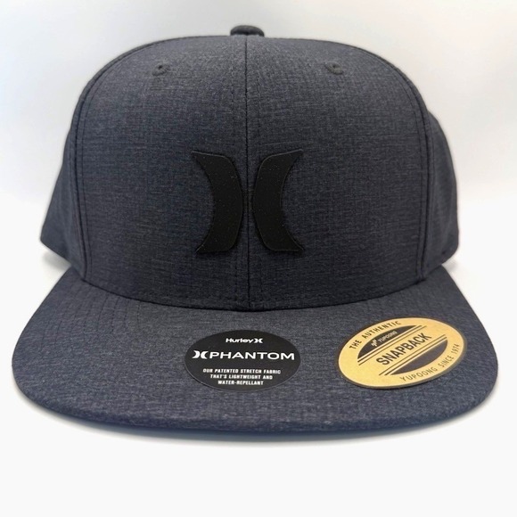 Hurley Other - Hurley Phantom Core Hat Mens Dark Gray Heather H2O-Dri Snapback Cap HIHM0068